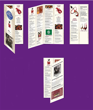 Menu Design by dkthedon for Great Adirondack Steak & Seafood Co. | Design: #1948658