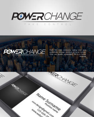 Logo Design by RM DSGNS for Power Change Pty Ltd | Design: #7602125