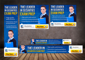 Securities Exam Training Banner Add for AdWords campaign | Banner-Design von MeMe Botrous