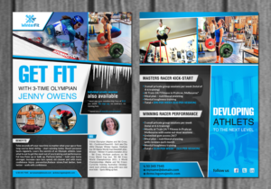 Flyer Design by creative.bugs for WinterFit | Design: #7711950