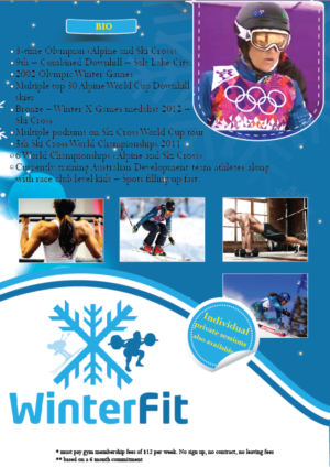 Flyer Design by Graphic Cloud for WinterFit | Design: #7705994