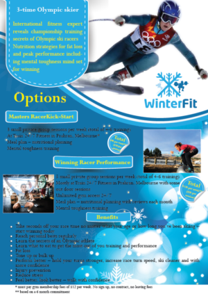 Flyer Design by Graphic Cloud for WinterFit | Design: #7710181