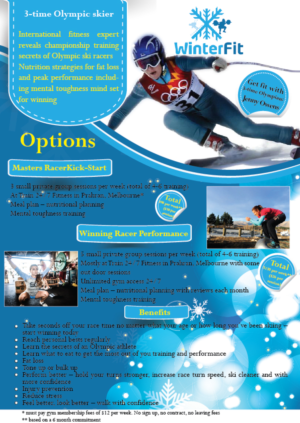 Flyer Design by Graphic Cloud for WinterFit | Design: #7715292