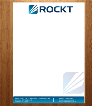 Diseño de Membrete por Anna  para Rockt | Diseño: #1912719