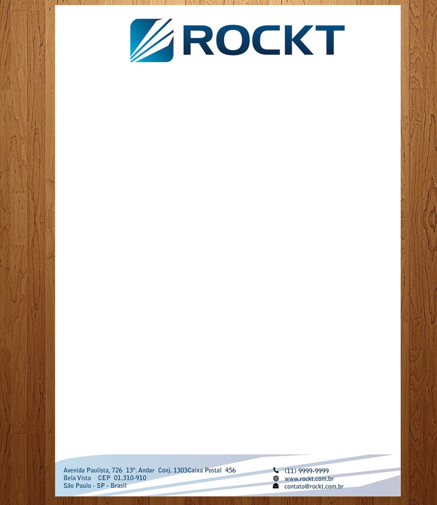 Diseño de Membrete por Anna  para Rockt | Diseño #1912720