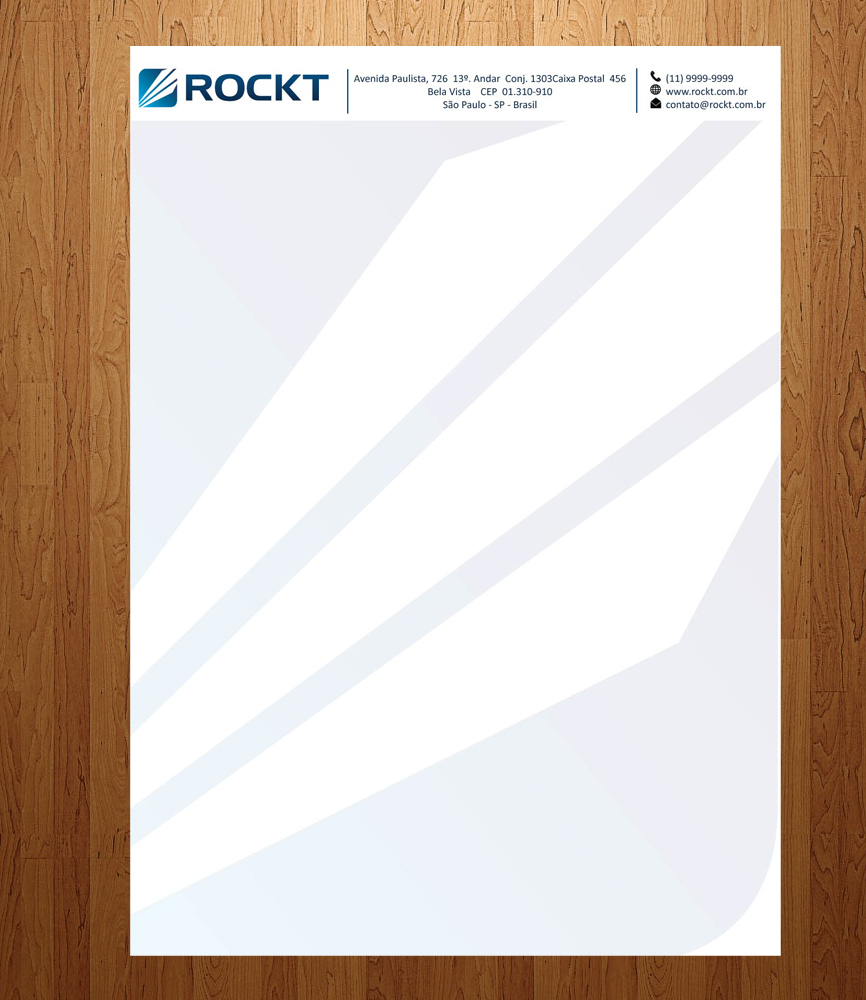 Diseño de Membrete por Anna  para Rockt | Diseño #1912724