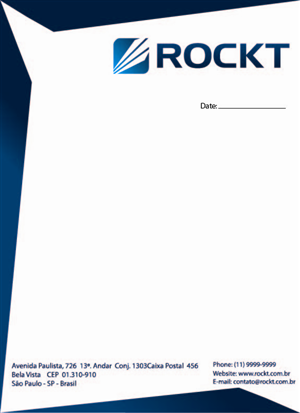 Diseño de Membrete por MustafaDesigns para Rockt | Diseño: #1920186