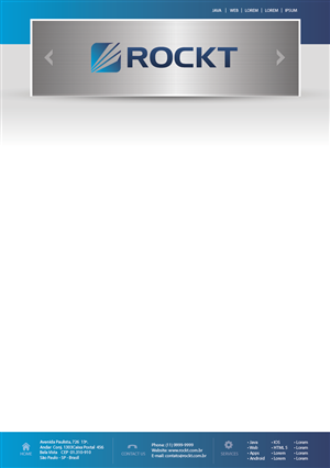 Diseño de Membrete por Lawrence Conde para Rockt | Diseño: #1911727