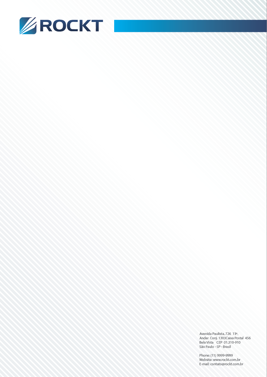 Letterhead Design by Lawrence Conde for Rockt | Design #1911728