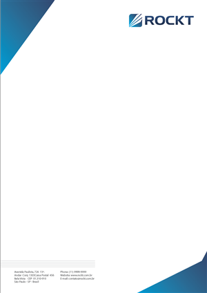 Diseño de Membrete por Lawrence Conde para Rockt | Diseño: #1911734