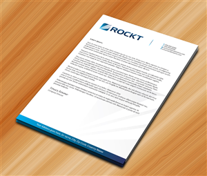 Diseño de Membrete por Sarmishtha Chattopadhyay_loginchange para Rockt | Diseño: #1905704