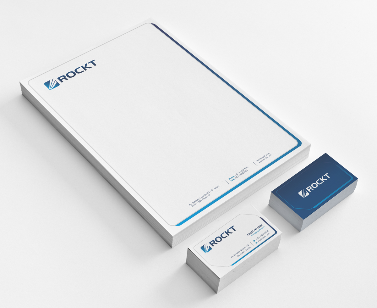 Diseño de Membrete por logodentity para Rockt | Diseño #1910705