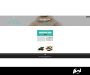 Logo Design by FindCreative for Krista Juurlink Wellness Solutions | Design: #7669270