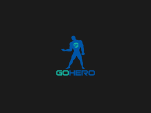 Go Hero, or GoHero.org, or No text | Logo Design by FRESTI