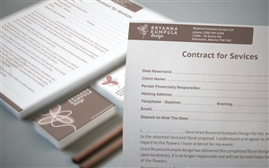 Business Card Design by Visifine for BryannaKumpulaEvents | Design: #1967491