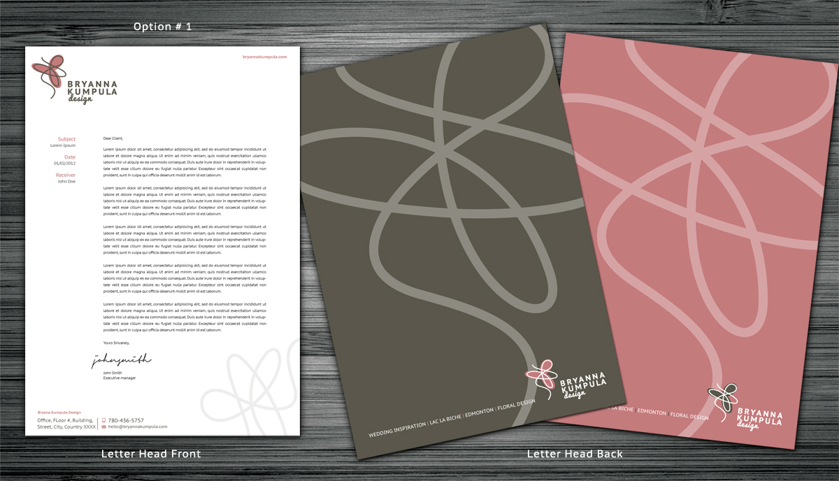 Business Card Design by Cyanide Designz for BryannaKumpulaEvents | Design #1932104