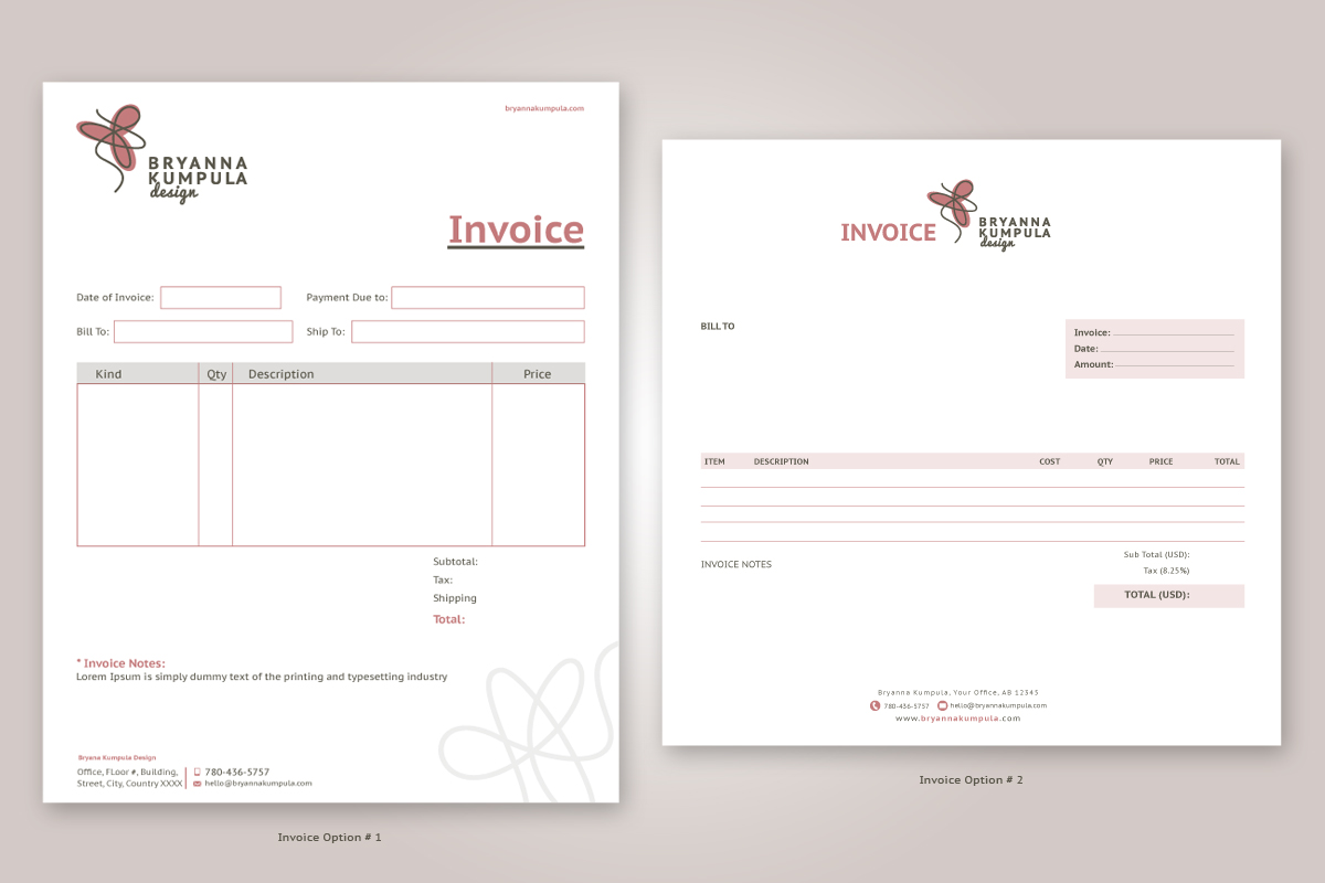 Business Card Design by Cyanide Designz for BryannaKumpulaEvents | Design #1958217