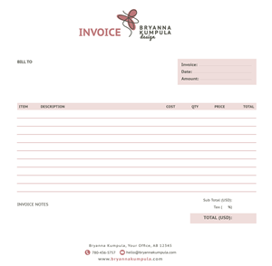 Business Card Design by Cyanide Designz for BryannaKumpulaEvents | Design: #1979999