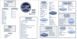 Menu Design by Oct-O-Ray Design