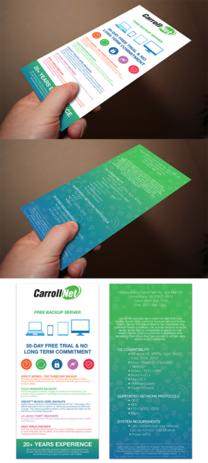 Flyer for Offsite Data Backup Service Provider | Flyer-Design von Claireative