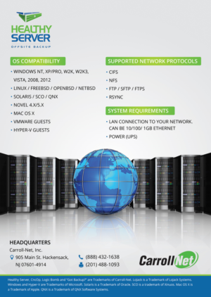 Flyer Design by sun_design for Carroll-Net, Inc. | Design: #7649427