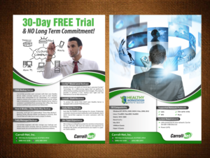 Flyer Design by creative.bugs for Carroll-Net, Inc. | Design #7615941