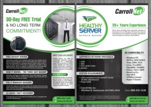Flyer Design by creative.bugs for Carroll-Net, Inc. | Design: #7752066