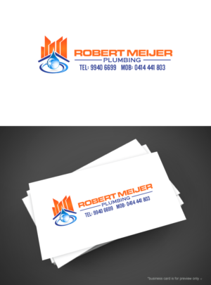 Logo Design by Aleksic for Robert Meijer Plumbing  | Design: #7616801