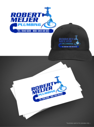 Logo Design by Aleksic for Robert Meijer Plumbing  | Design: #7635881