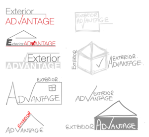 Logo Design by Laura for exterior advantage | Design: #7655551