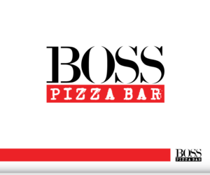 Logo Design by NIXXON for Boss Pizza Bar | Design: #7674582