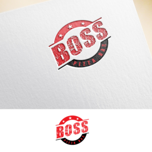 Logo Design by Omee63 for Boss Pizza Bar | Design: #7682280
