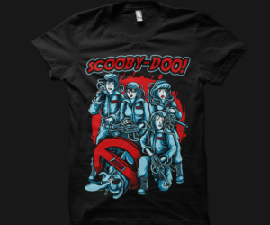 Ghostbusters / Scooby Doo - Mashup | T-shirt Design by Andi Yan
