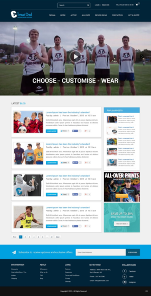 Web-Design von pb für Thread Cred | Design: #7617995