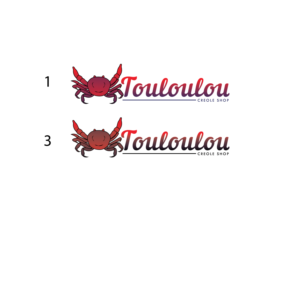 Logo Design by Hulk smith for Touloulou creole shop | Design: #7632775