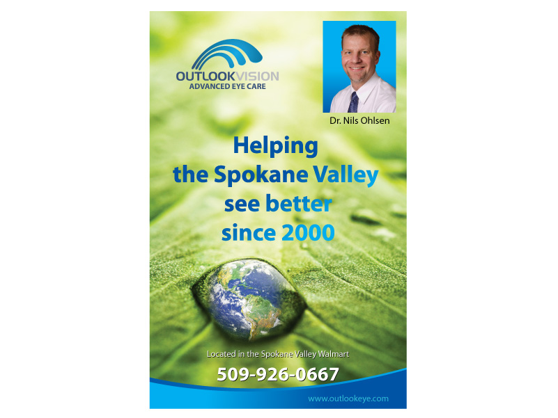 Design Publicitaire par Jozbel pour Outlook Vision | Design #1911767