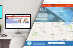 Web Design by Limecom for WJ Page Eletrical | Design: #7647662