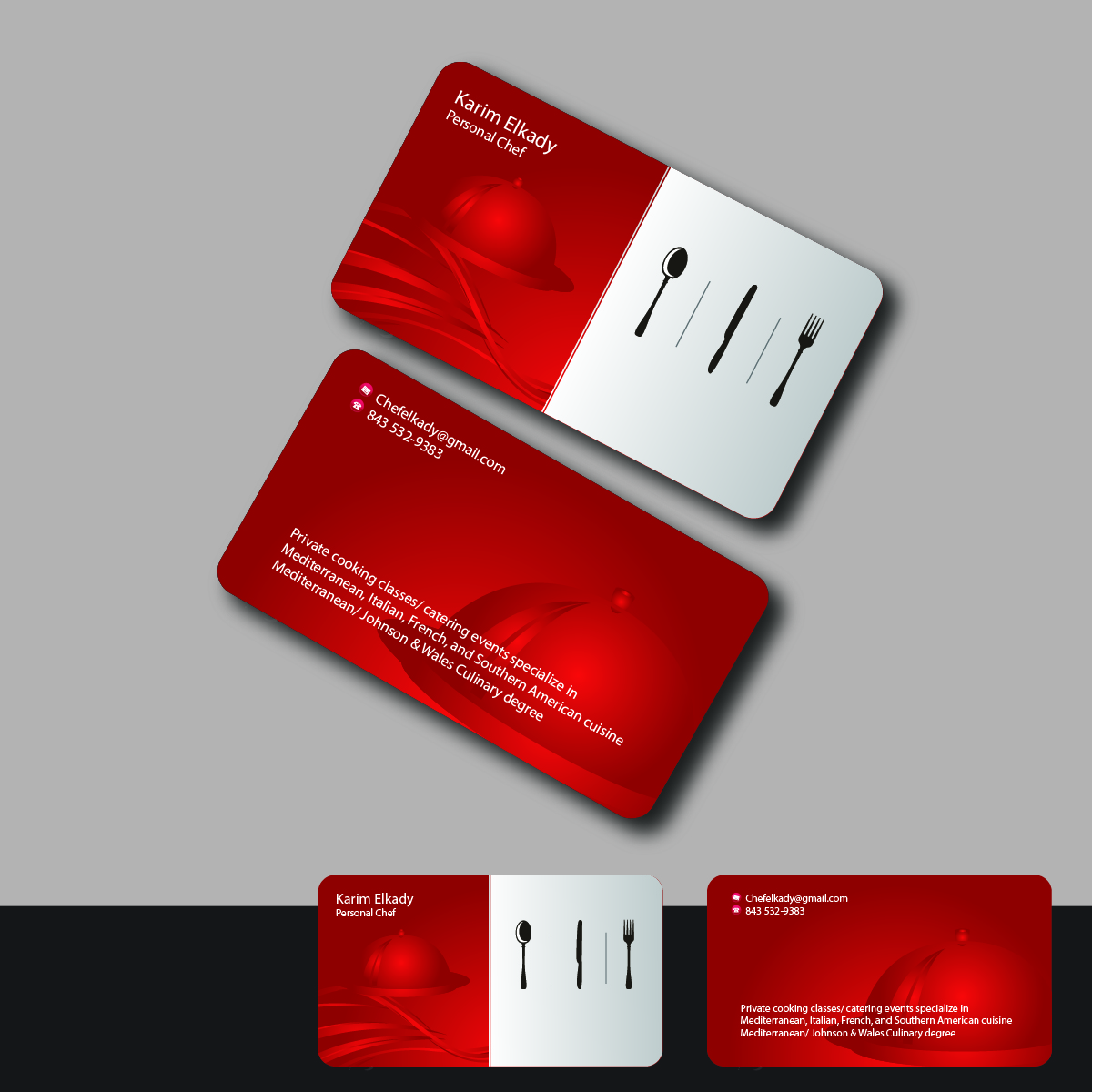 Design de Carte de Visite par finest pour Personal Chef | Design #7872911