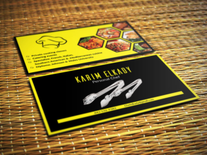Design de Carte de Visite par SyncFuse™ Solutions pour Personal Chef | Design : #7930276