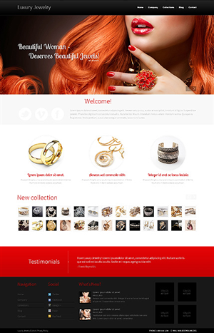 Diseño Web por Deepak Kamboj para este proyecto | Diseño: #1907539