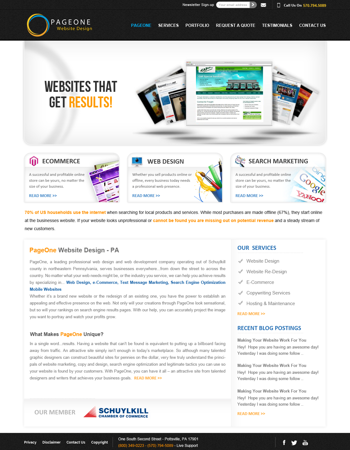 WordPress-Design von Best Design Hub für PageOne Website Design | Design #1946625