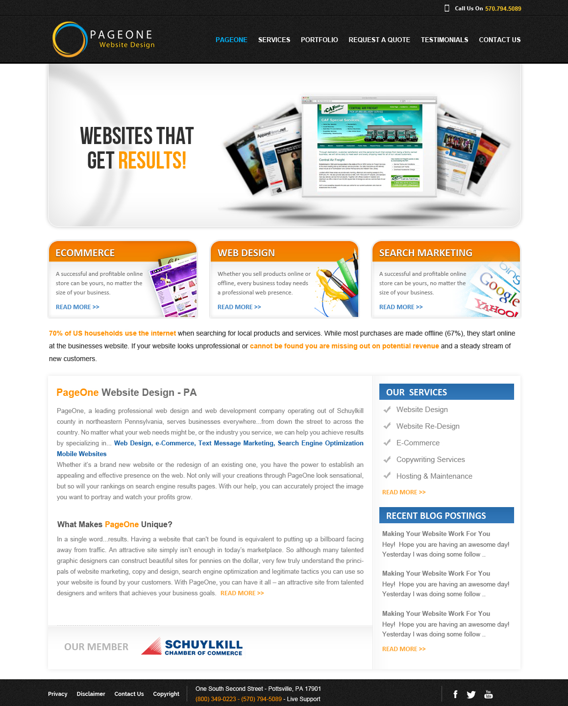 WordPress-Design von Best Design Hub für PageOne Website Design | Design #1946656