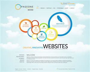 Design Wordpress par TechWise pour PageOne Website Design | Design : #1922182
