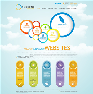Wordpress Design for a website design company | Wordpress Design by TechWise