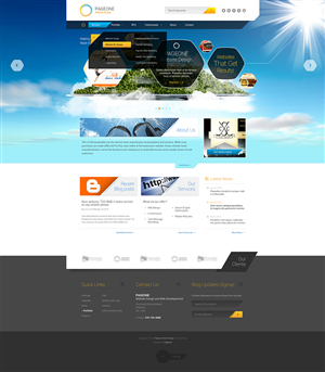 Design Wordpress par Fuxxo Works pour PageOne Website Design | Design : #1898833