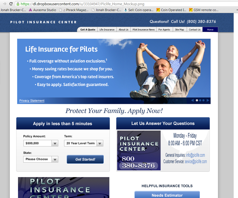 Logo Design by NegZero for Pilot Insurance Center | Design #1939090