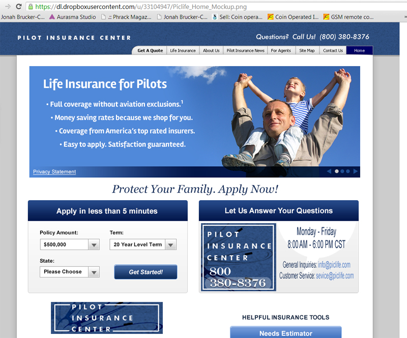 Logo Design by NegZero for Pilot Insurance Center | Design #1939094