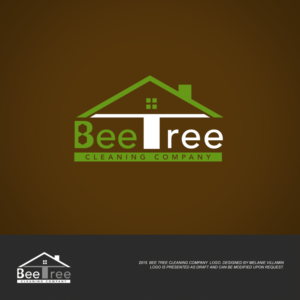 Diseño de Logo por mvillamin para Bee Tree Cleaning Company | Diseño: #7636231