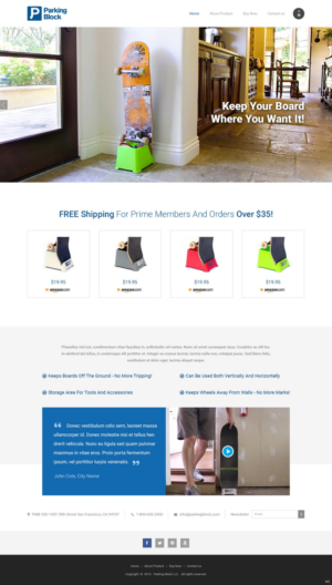 Web-Design von pb für Parking Block | Design: #7636575