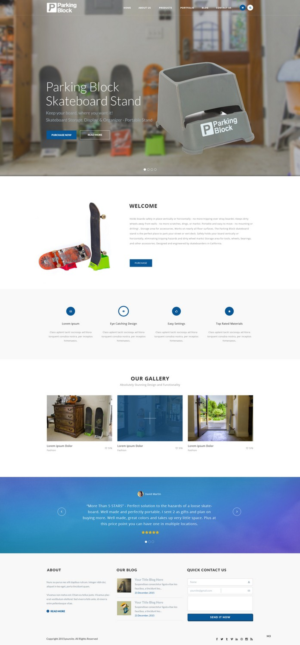 Web-Design von pb für Parking Block | Design: #7646229